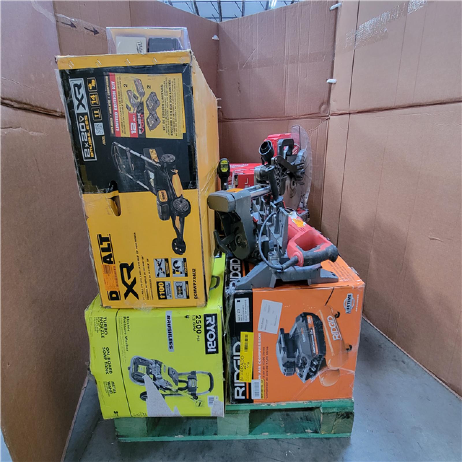 CALIFORNIA AS-IS TOOL PALLET