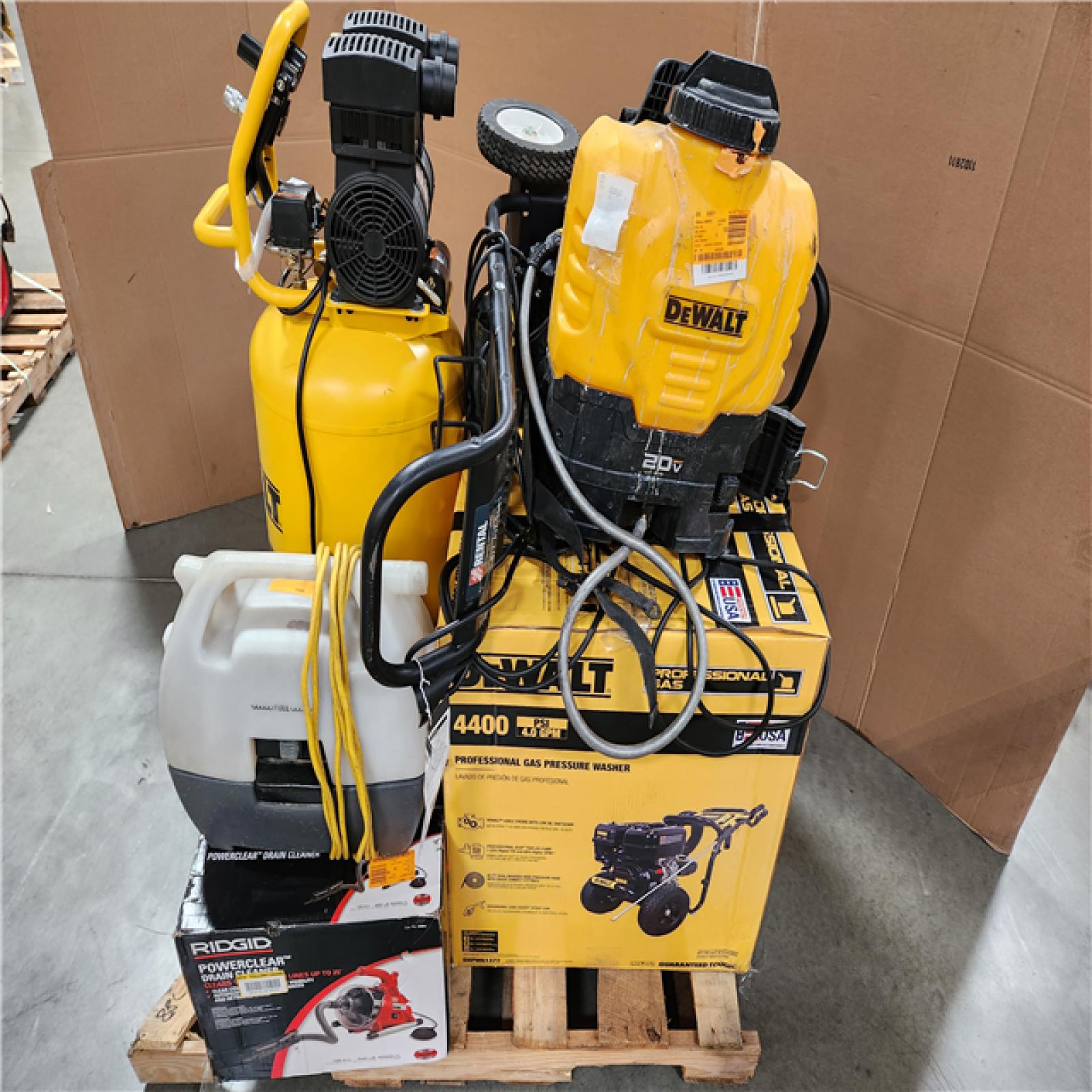 CALIFORNIA AS-IS OUTDOOR POWER EQUIPMENT