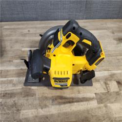 HOUSTON LOCATION - AS-IS DeWALT Flexvolt Max 7-1/4 60V Brushless Circular Saw (Tool Only)