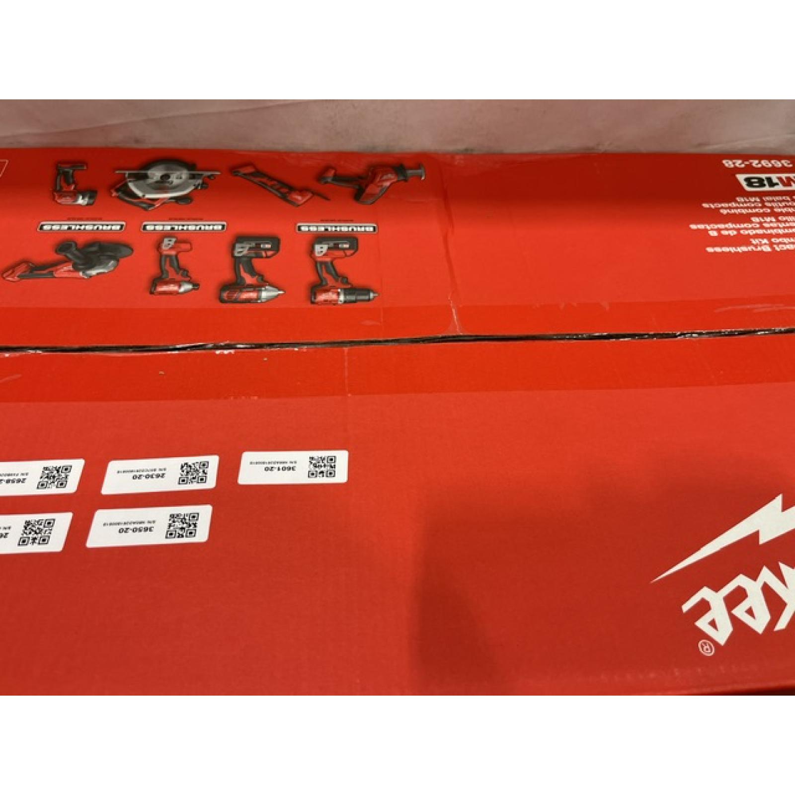 NEW -  Milwaukee 18-Volt Lithium-Ion Cordless (8-Tool) Combo Kit