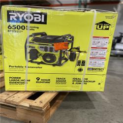 DALLAS LOCATION-RYOBI 6 500-Watt Gasoline Powered Portable Generator