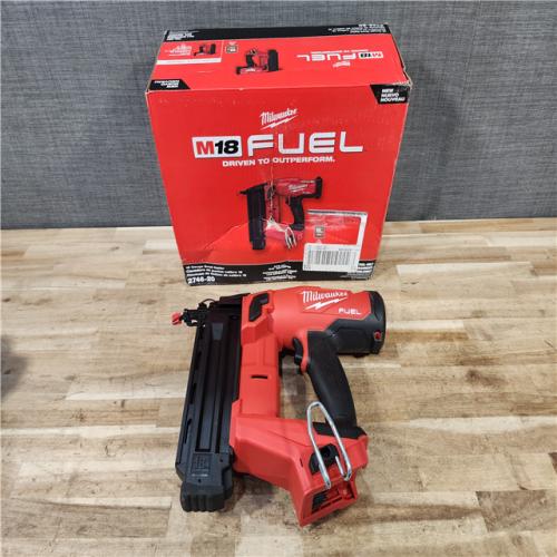 HOUSTON LOCATION - AS-IS (APPEARS LIKE NEW) Milwaukee FUEL 18-Volt Lithium-Ion Brushless Cordless Gen II 18-Gauge Brad Nailer (Tool-Only)