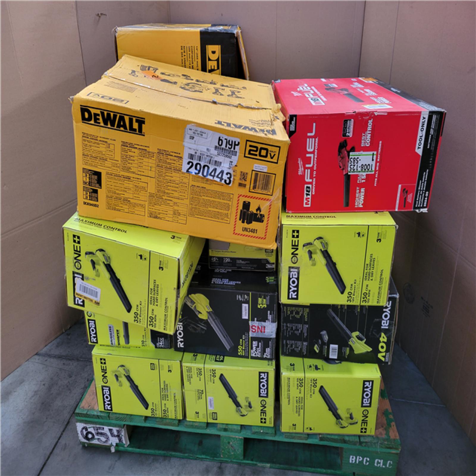 CALIFORNIA AS-IS TOOL PALLET