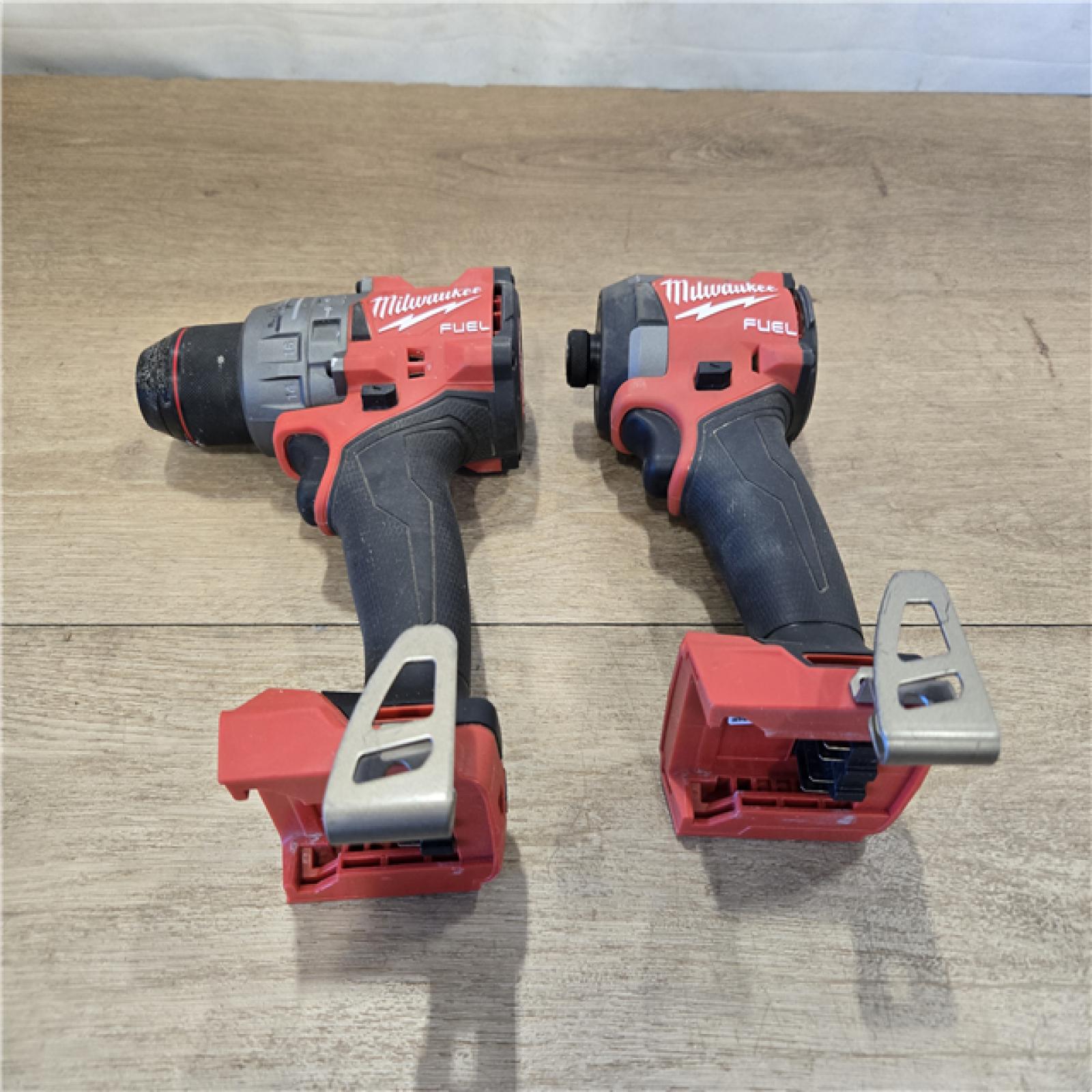 AS-IS Milwaukee FUEL 18V Cordless Hammer Drill and Impact Driver Combo Kit