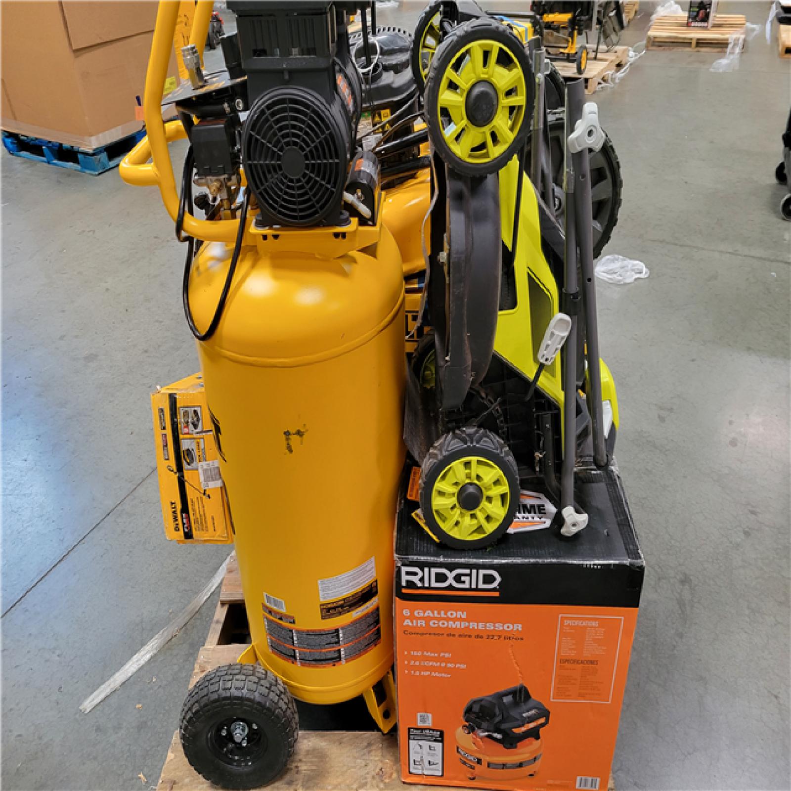 California AS-IS OUTDOOR POWER EQUIPMENT