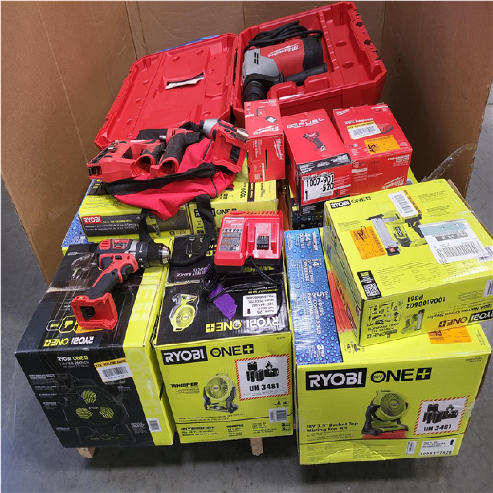 CALIFORNIA AS-IS TOOL PALLET