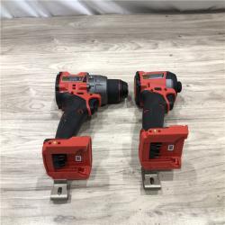 AS-IS Milwaukee FUEL 18V Lithium-Ion Cordless Hammer Drill and Impact Driver Combo Kit