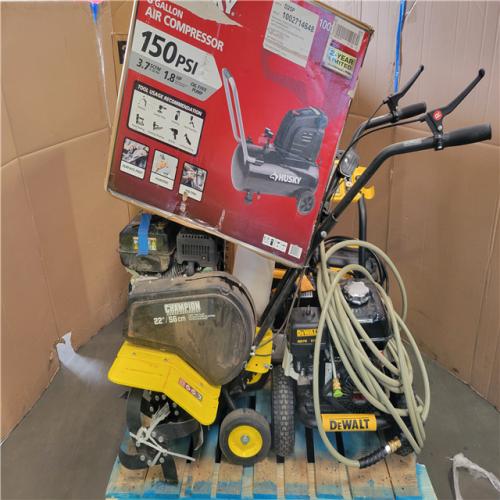 CALIFORNIA AS-IS OUTDOOR POWER EQUIPMENT
