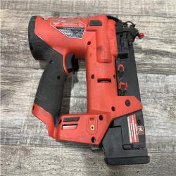 AS-IS Milwaukee FUEL 12-Volt Lithium-Ion Brushless Cordless 18-Gauge 1-1/2 in. Compact Brad Nailer (Tool Only)