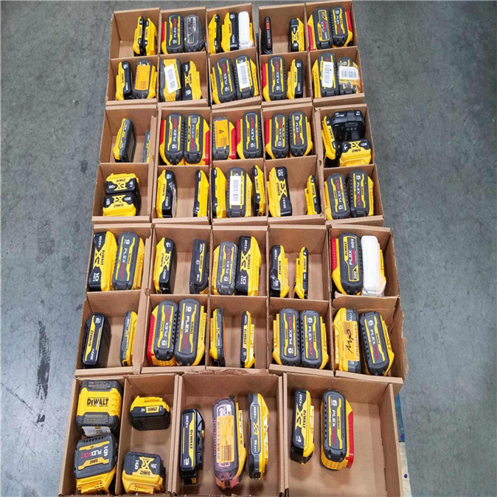 California AS-IS BATTERY PALLET