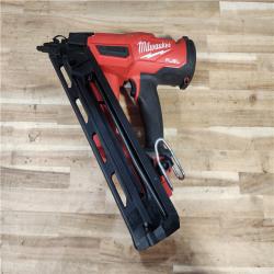 HOUSTON LOCATION - AS-IS Milwaukee FUEL 18-Volt Lithium-Ion Brushless Cordless Gen II 15-Gauge Angled Finish Nailer (Tool-Only)