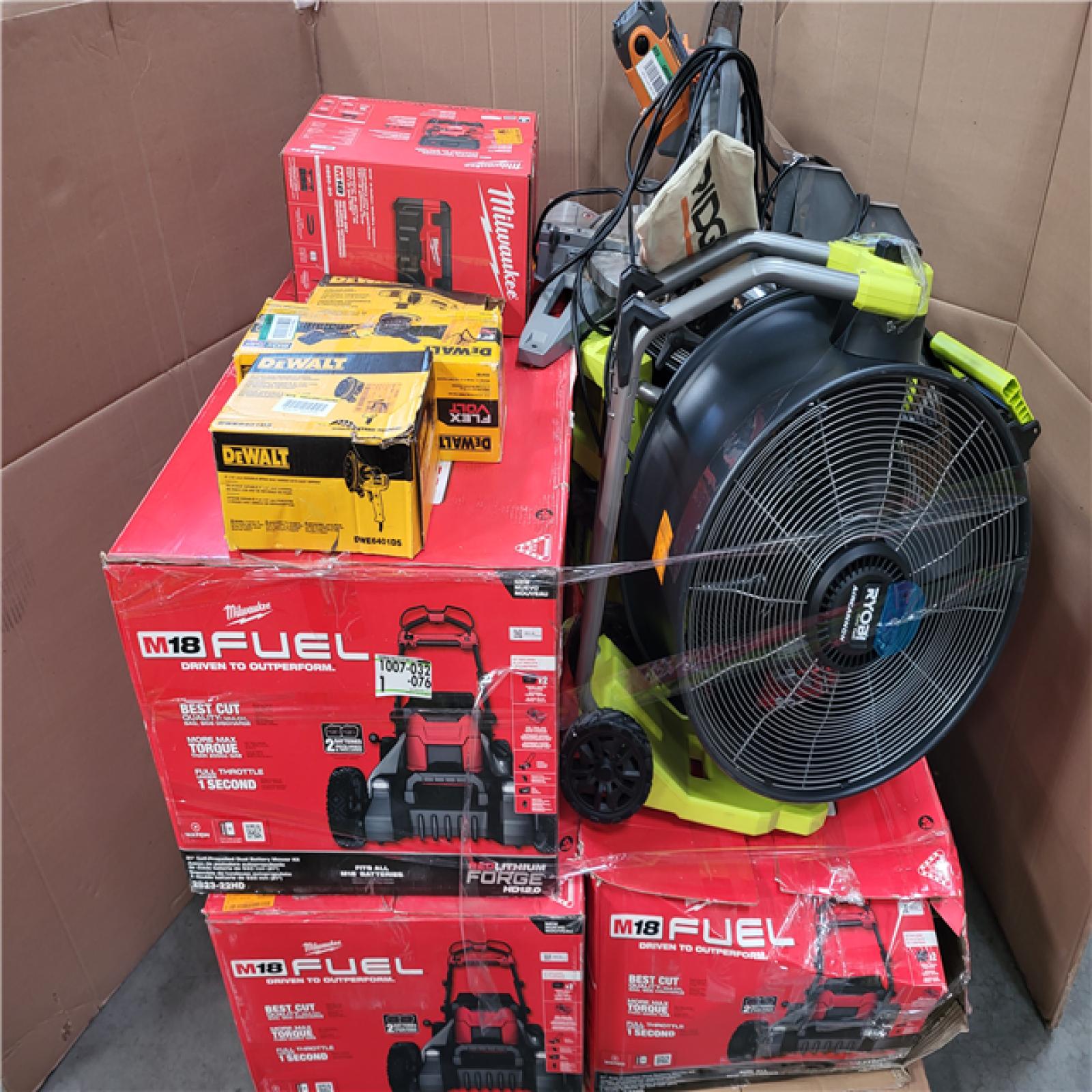 CALIFORNIA AS-IS TOOL PALLET