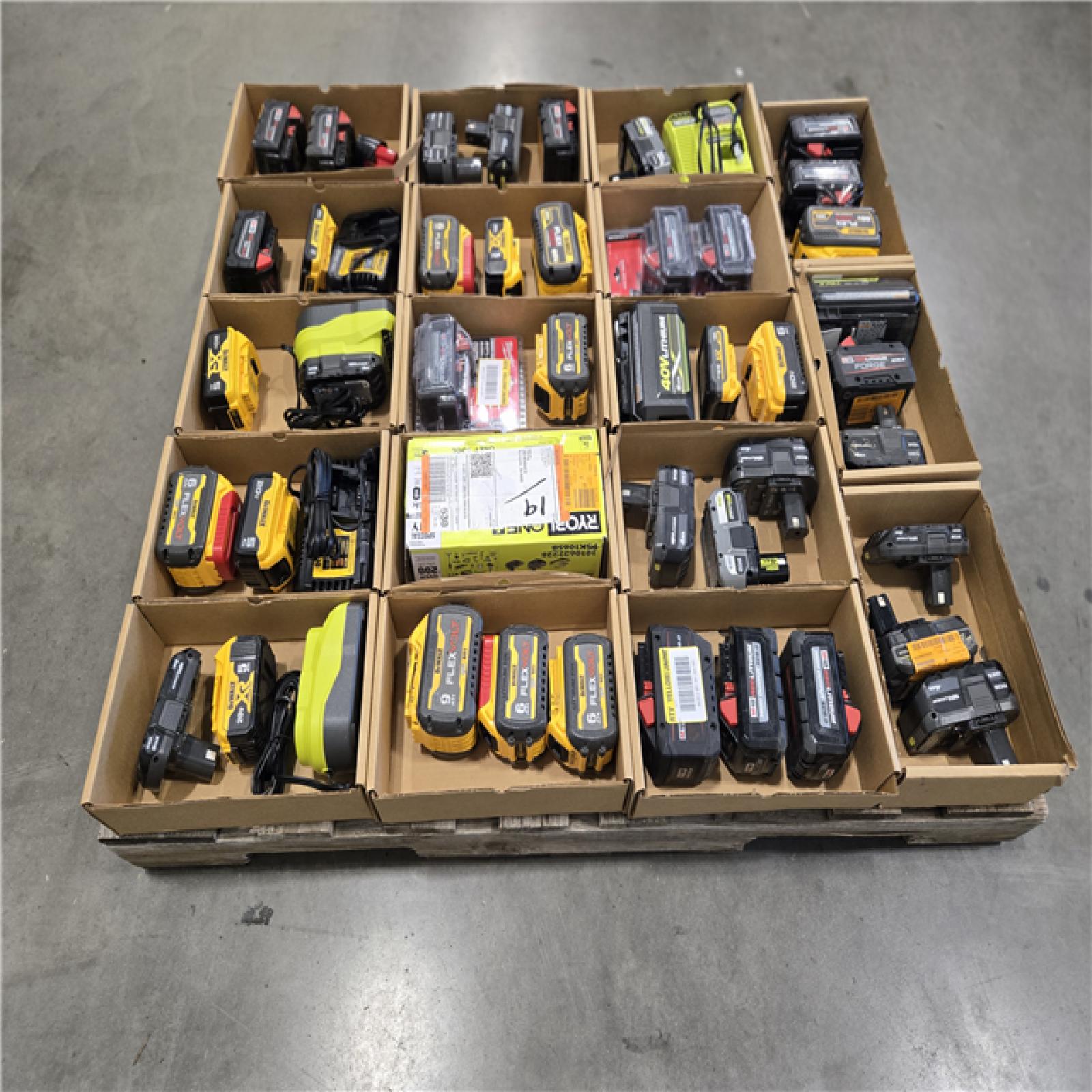 DALLAS LOCATION- AS-IS BATTERY PALLET