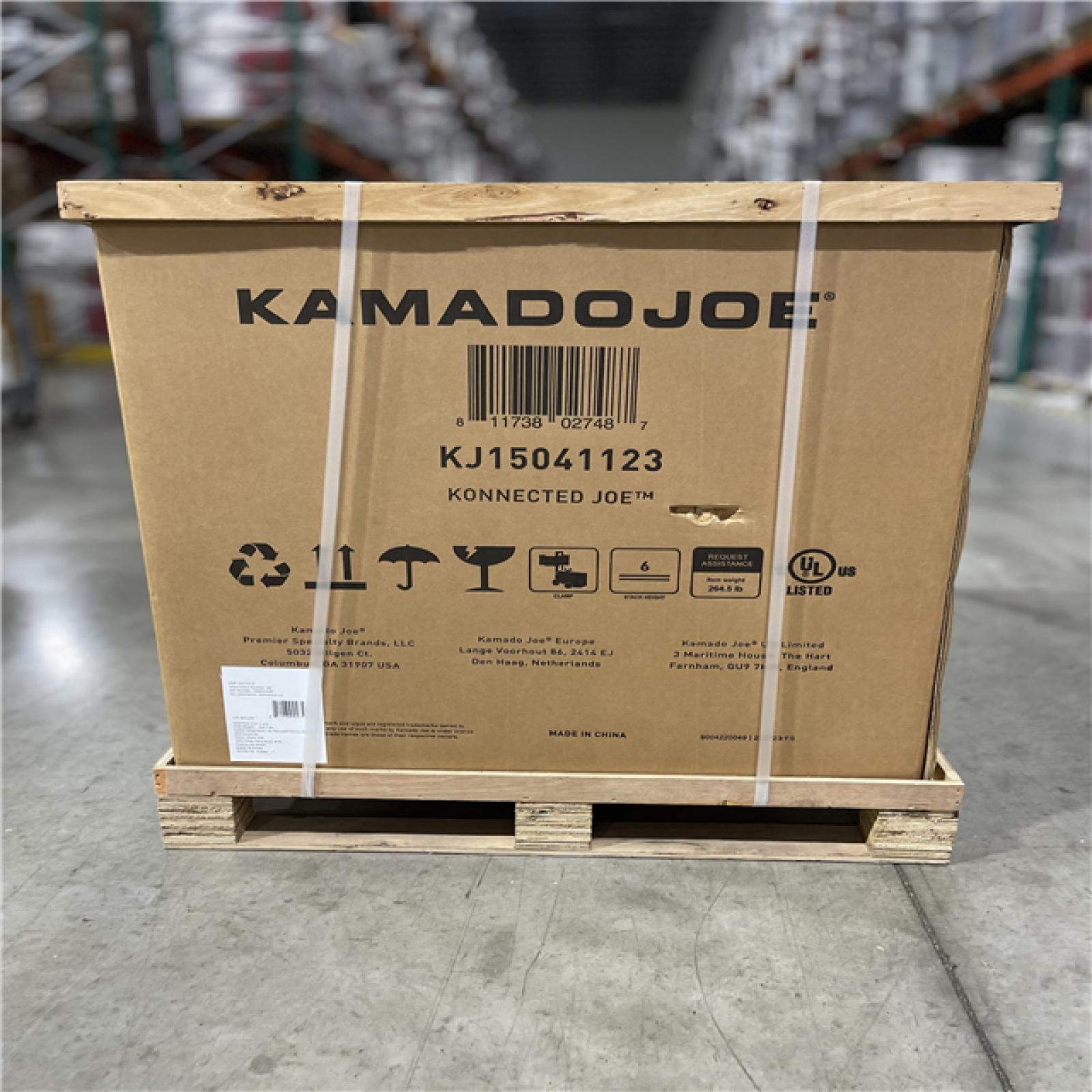 DALLAS LOCATION- NEW! Kamado Joe Konnected Joe 18 in. Digital Charcoal Grill and Smoker