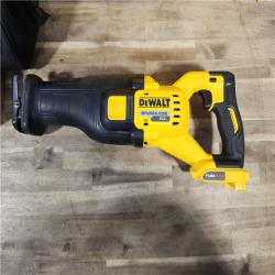 HOUSTON LOCATION - AS-IS FLEXVOLT 60V MAX Cordless Brushless Reciprocating Saw with (1) FLEXVOLT 9.0Ah Battery
