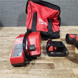 HOUSTON LOCATION - AS - IS Milwaukee 18-Volt Lithium-Ion Compact Brushless Cordless 1/4 in. Impact Driver Kit