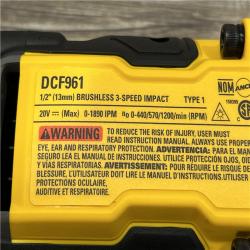 AS-IS DEWALT 20V 1/2 in. High Torque Impact Wrench (Tool Only)