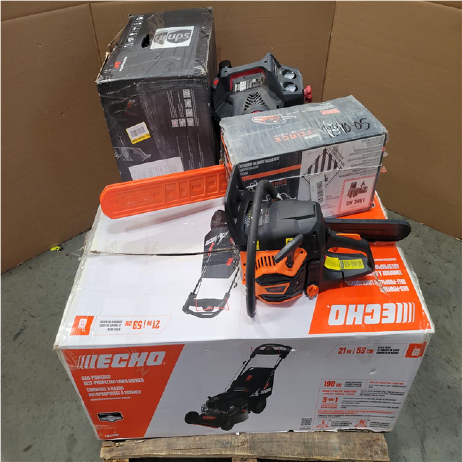 CALIFORNIA AS-IS OUTDOOR POWER EQUIPMENT