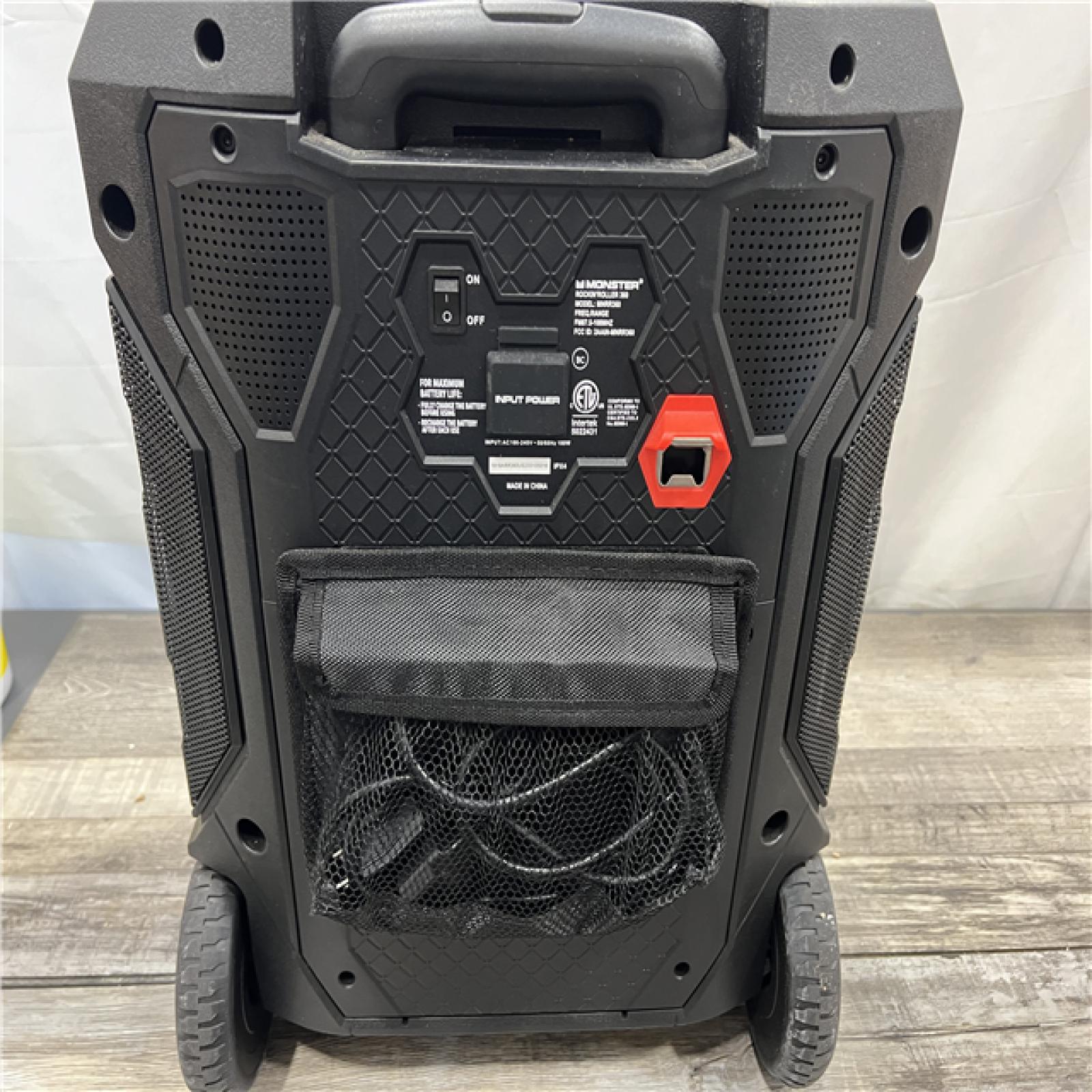 AS-IS Monster Rockin Roller 360 Indoor/Outdoor Bluetooth Speaker