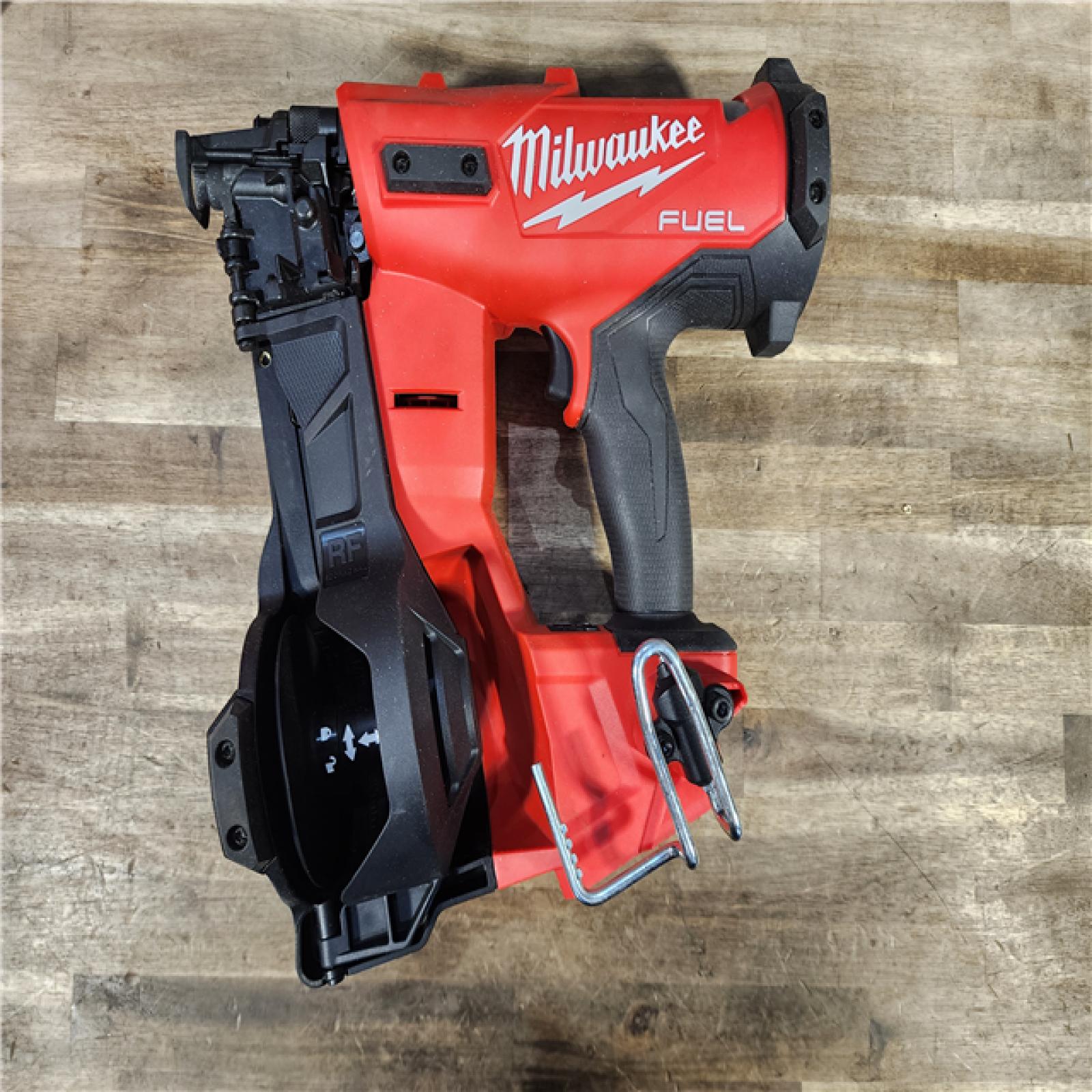 HOUSTON LOCATION - AS-IS Milwaukee M18 FUEL Coil Roofing Nailer (TOOL ONLY)