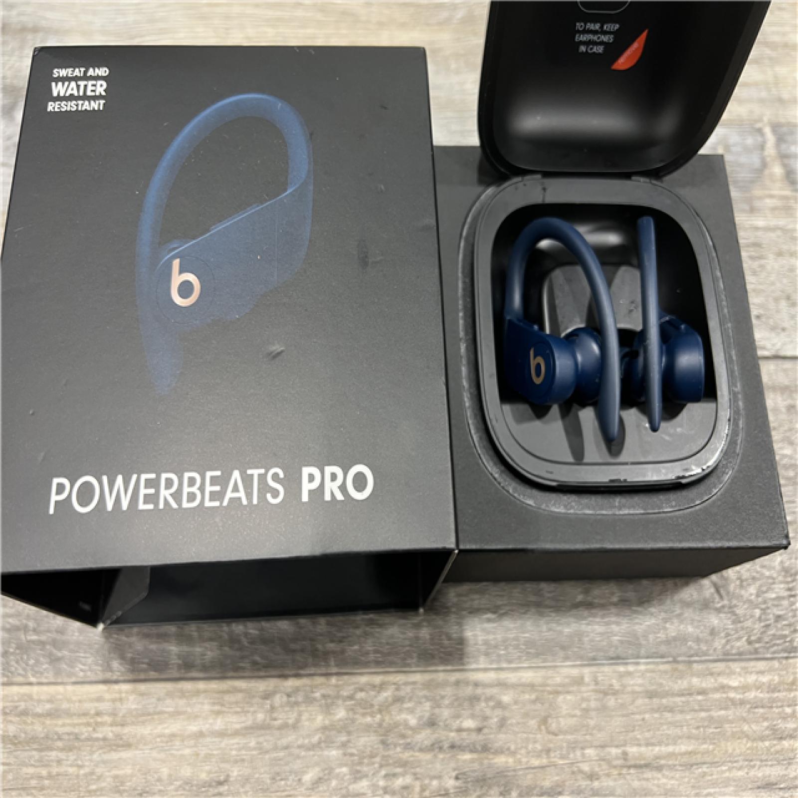 AS-IS Beats Powerbeats Pro Wireless Earbuds -NAVY