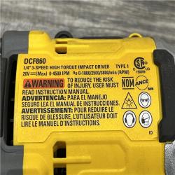 AS-IS DEWALT 20V MAX XR Cordless Impact Driver (Tool Only)