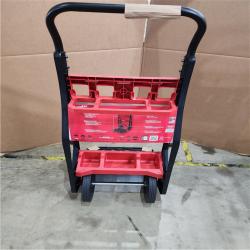 HOUSTON LOCATION - AS-IS Milwaukee PACKOUT 2-Wheel Cart