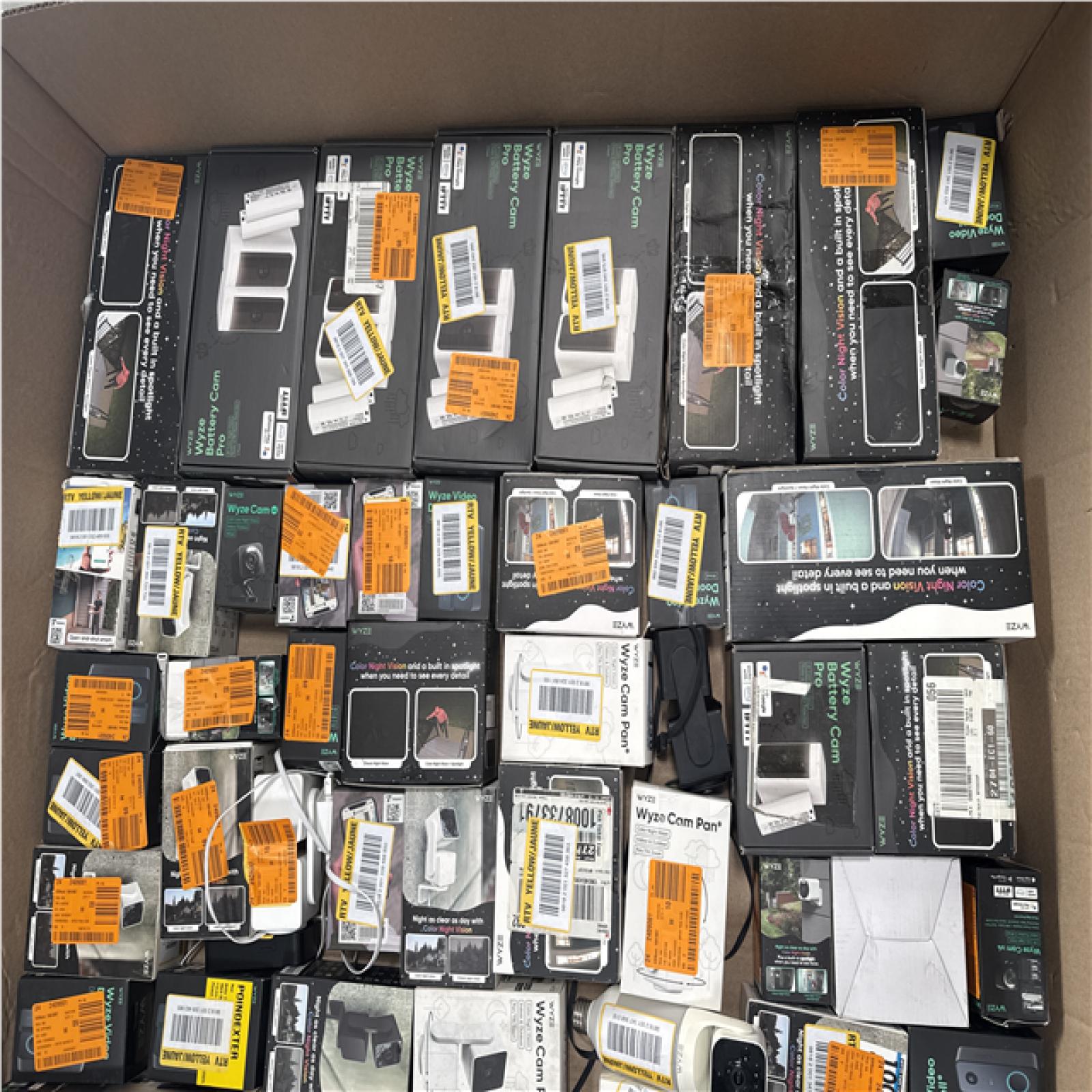 CALIFORNIA AS IS WYZE PRODUCTS (CAMERAS DOORBELLS ETC.)