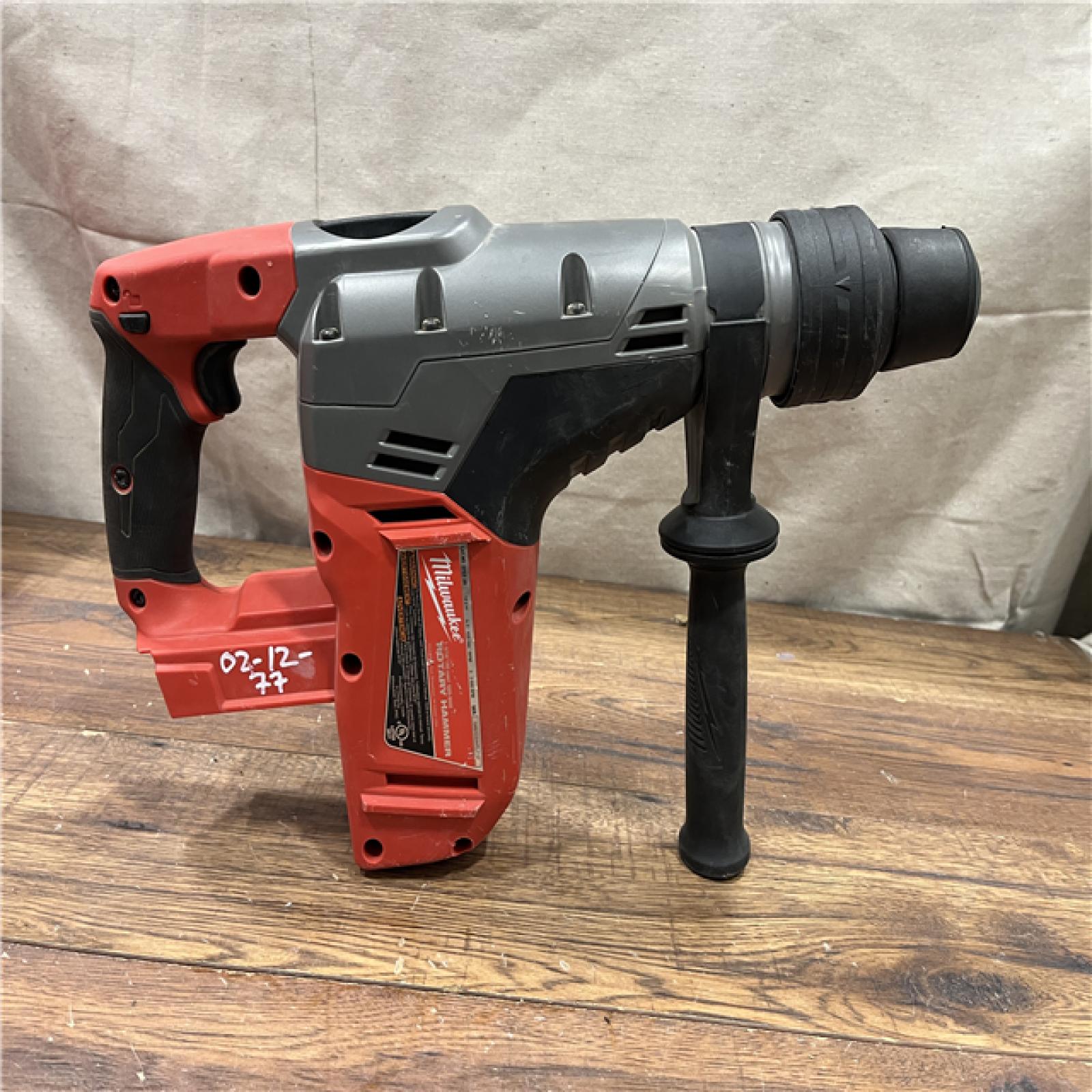 AS-IS Milwaukee M18 FUEL 18V Lithium-Ion Brushless Cordless 1-9/16 in. SDS-Max Rotary Hammer (Tool-Only)