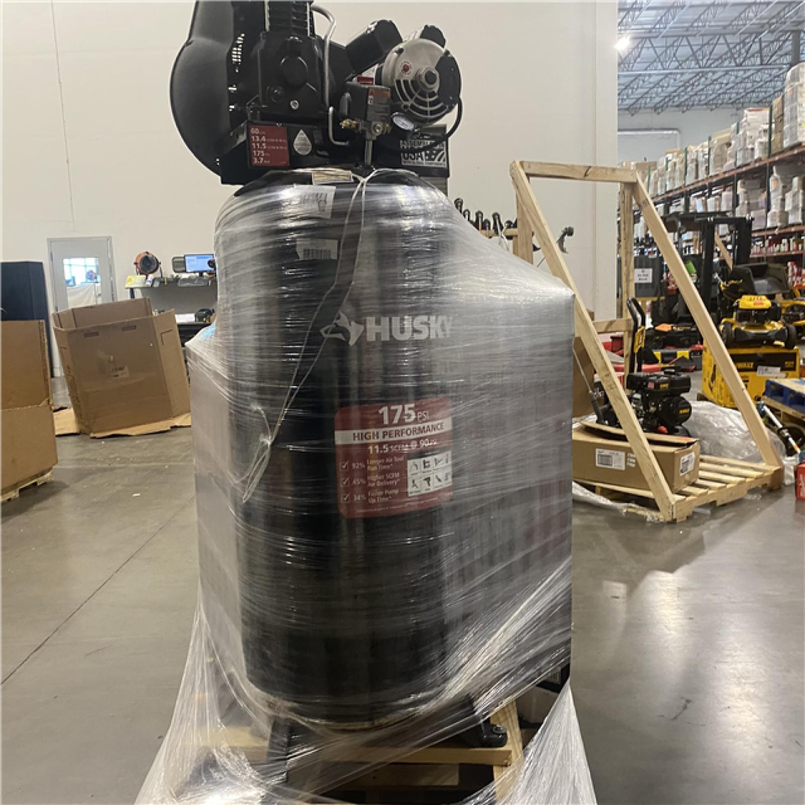 Dallas Location - As-Is Husky Electric Air Compressor(Lot Of 3)