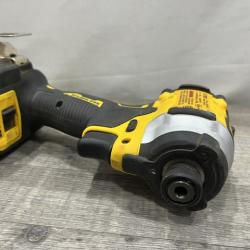 AS-IS DEWALT ATOMIC 20V MAX Lithium-Ion Cordless 1/4 in. Brushless Impact Driver Kit