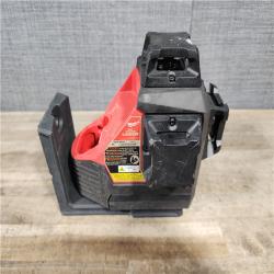 HOUSTON LOCATION - AS-IS Milwaukee-3632-21 M12 Green Beam Laser 360° 3-Plane Kit