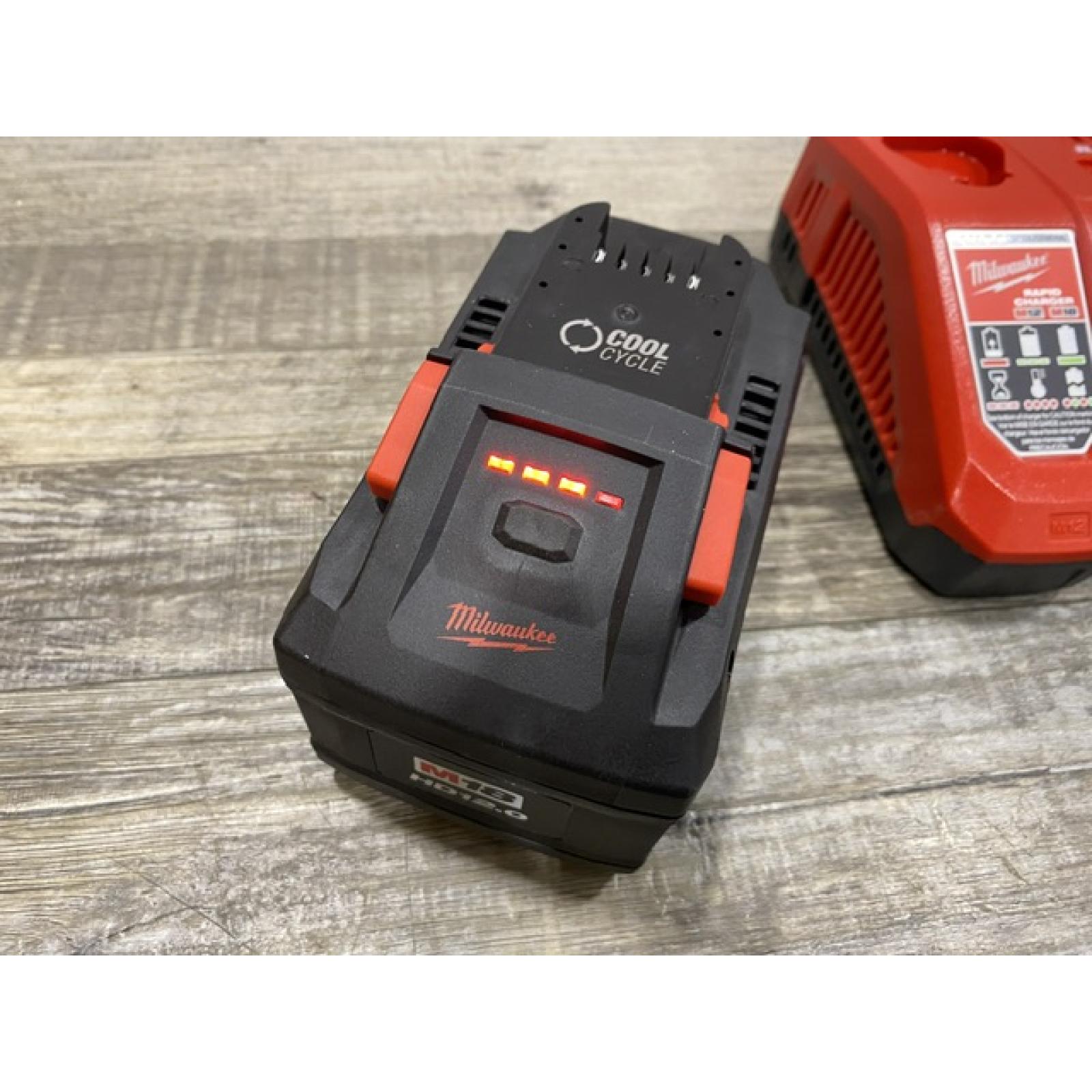 AS-IS Milwaukee 18-Volt Lithium-Ion REDLITHIUM FORGE Starter Kit