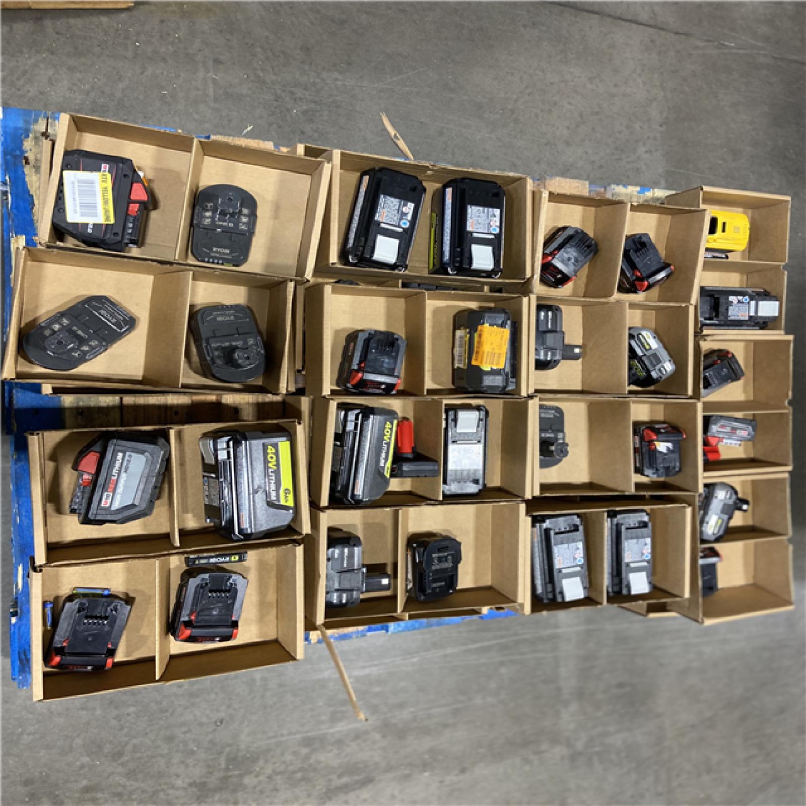 DALLAS LOCATION - AS-IS BATTERY PALLET