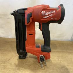 AS-IS Milwaukee FUEL 18-Volt Lithium-Ion Brushless Cordless Gen II 18-Gauge Brad Nailer (Tool-Only)