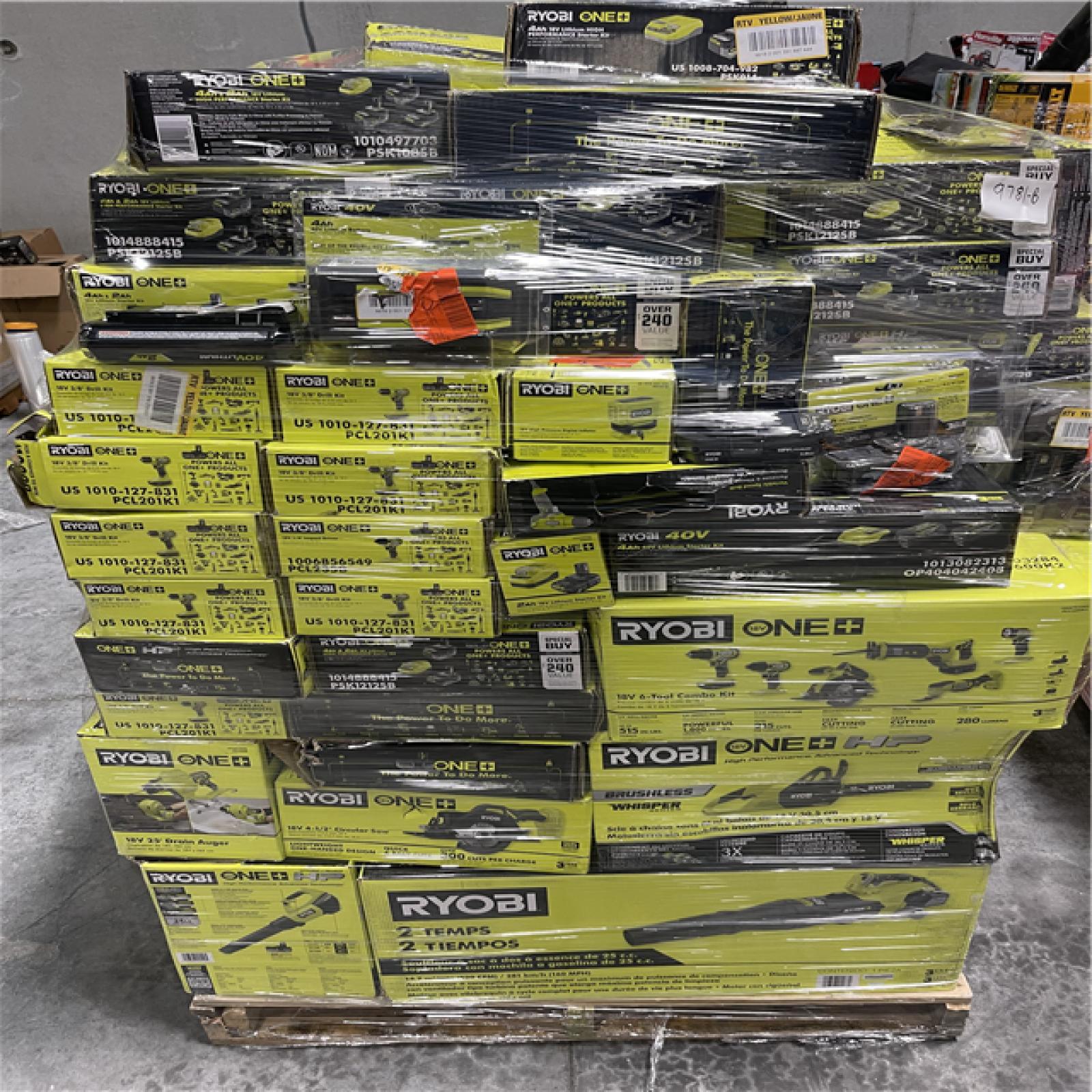 Atlanta Location As-Is Power Tools Partial Truckload (13 Pallets) 9781-B