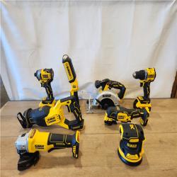 AS-IS- DEWALT 20V Lithium-Ion Cordless 8-Tool Combo Kit