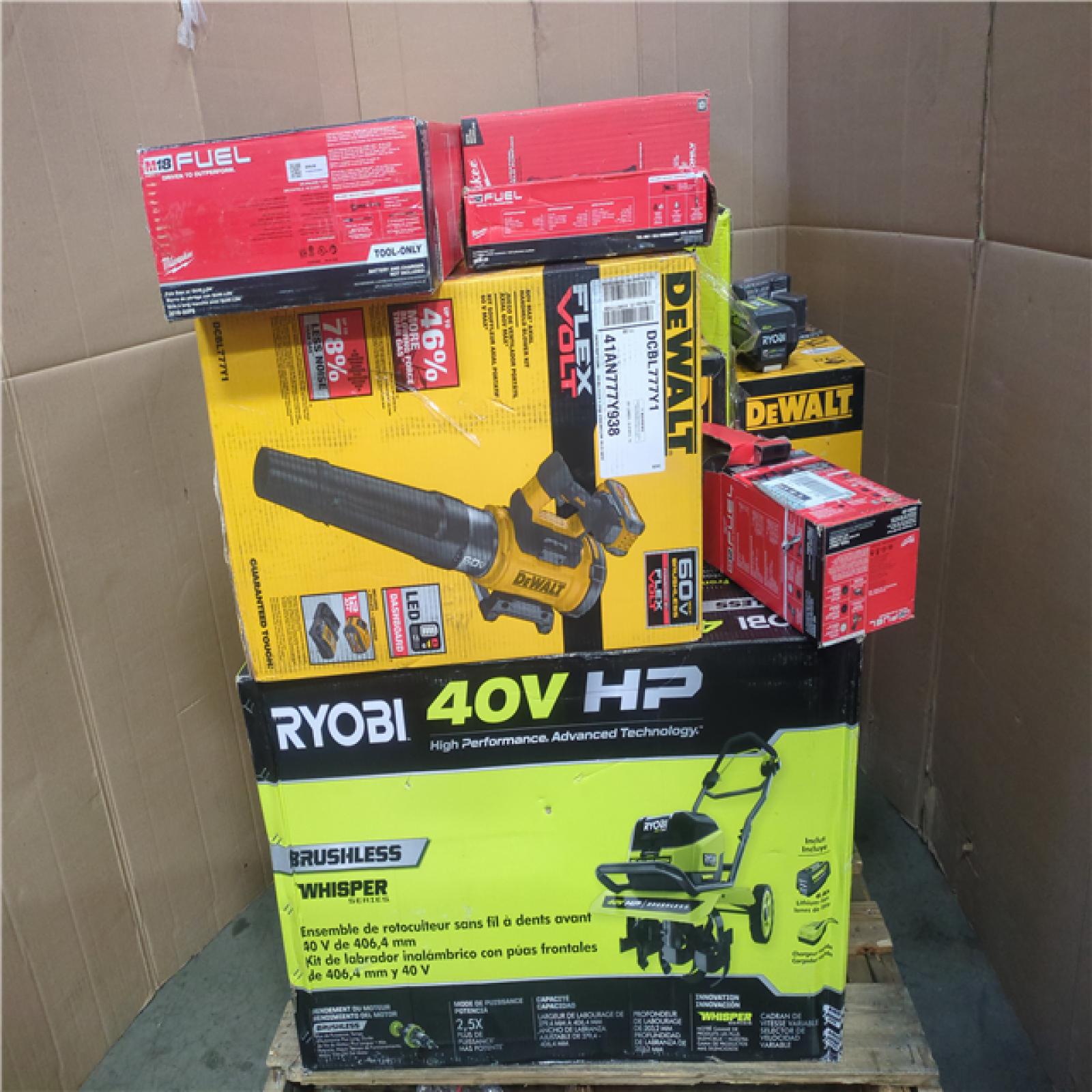 CALIFORNIA AS-IS TOOL PALLET