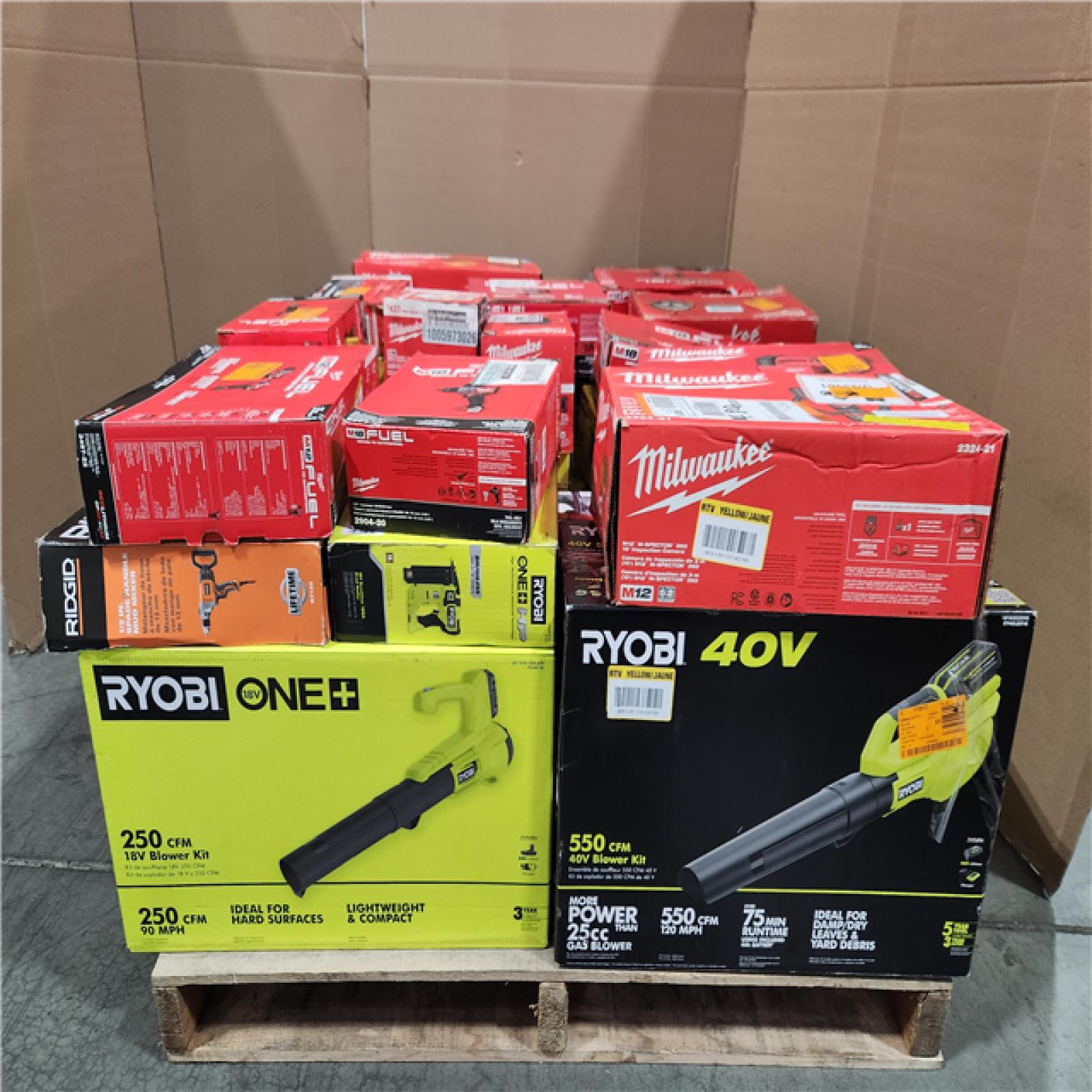 CALIFORNIA AS-IS TOOL PALLET
