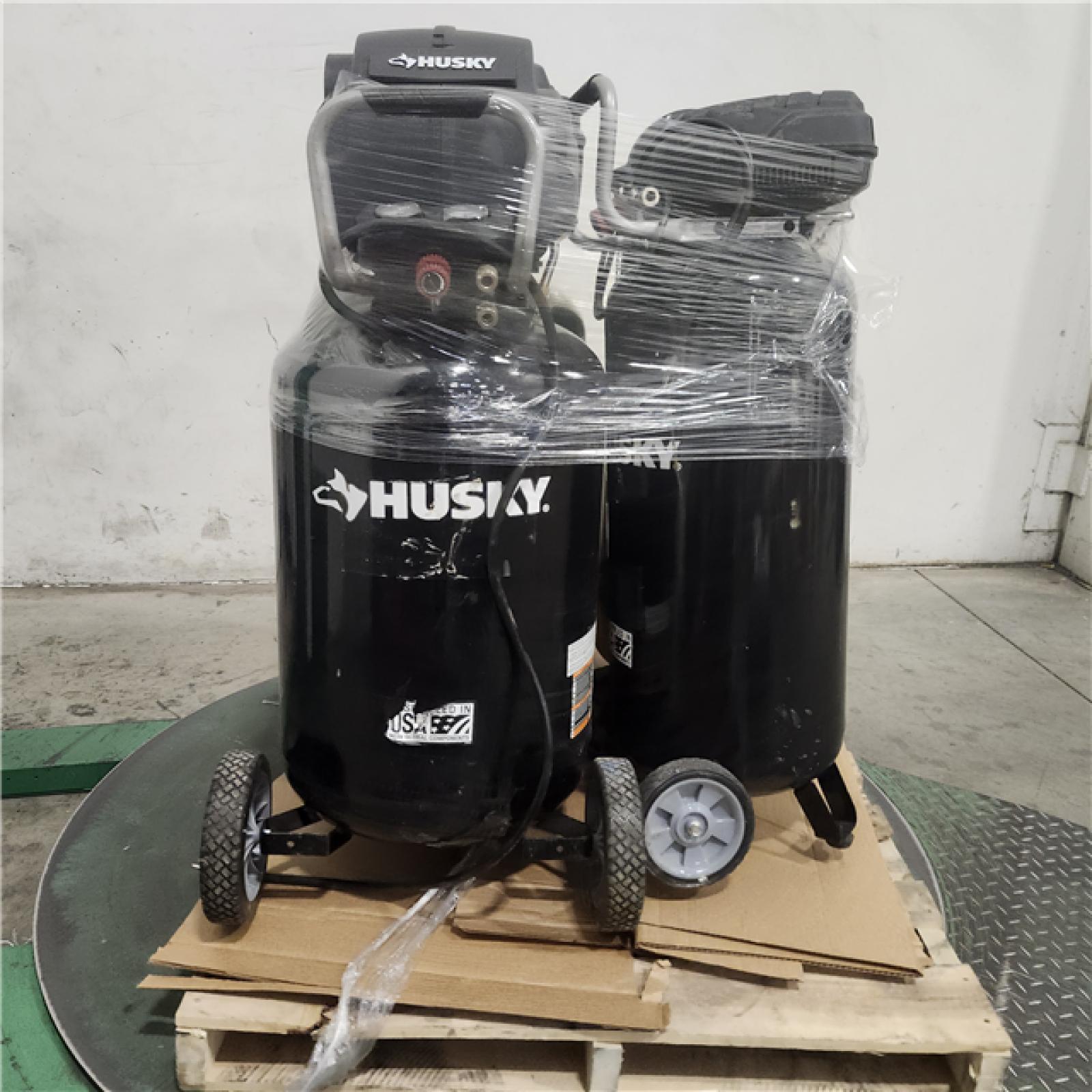 Dallas Location - As-Is AIR COMPRESSORS Pallet (Lot Of 4)