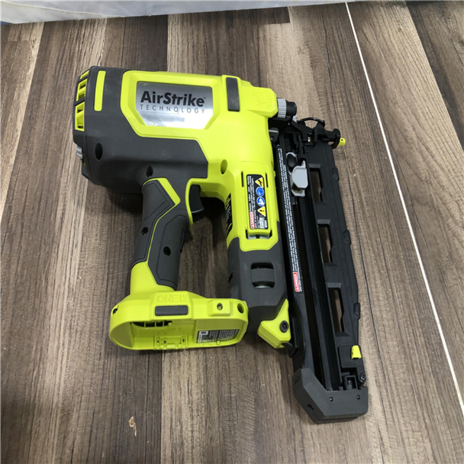 AS-IS RYOBI ONE+ 18V AirStrike 16-Gauge Cordless Finish Nailer (Tool Only)