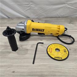 LIKE NEW! - DEWALT 11 Amp Corded 4.5 in. Small Angle Grinder
