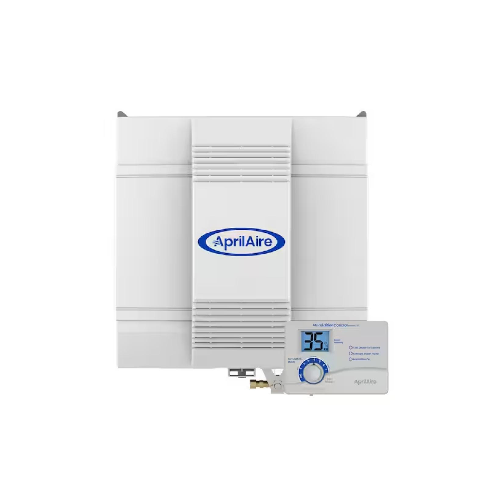 NEW! - AprilAire Model 700 18 gal. for up to 5 300 sq. ft. Whole-House Fan-Powered Evaporative Humidifier with Digital Control