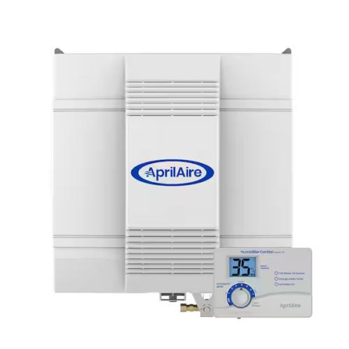NEW! - AprilAire Model 700 18 gal. for up to 5 300 sq. ft. Whole-House Fan-Powered Evaporative Humidifier with Digital Control