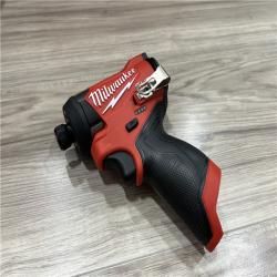 AS-IS Milwaukee  FUEL 12-Volt Lithium-Ion Brushless Cordless 1/4 in. Hex Impact Driver Compact Kit