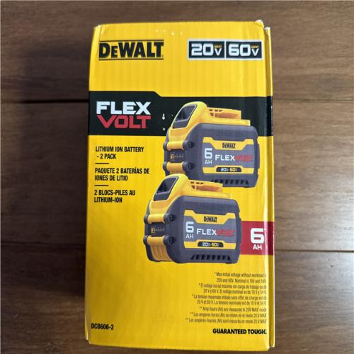 California NEW DeWalt Flex Volt Batteries  (2) Batteries