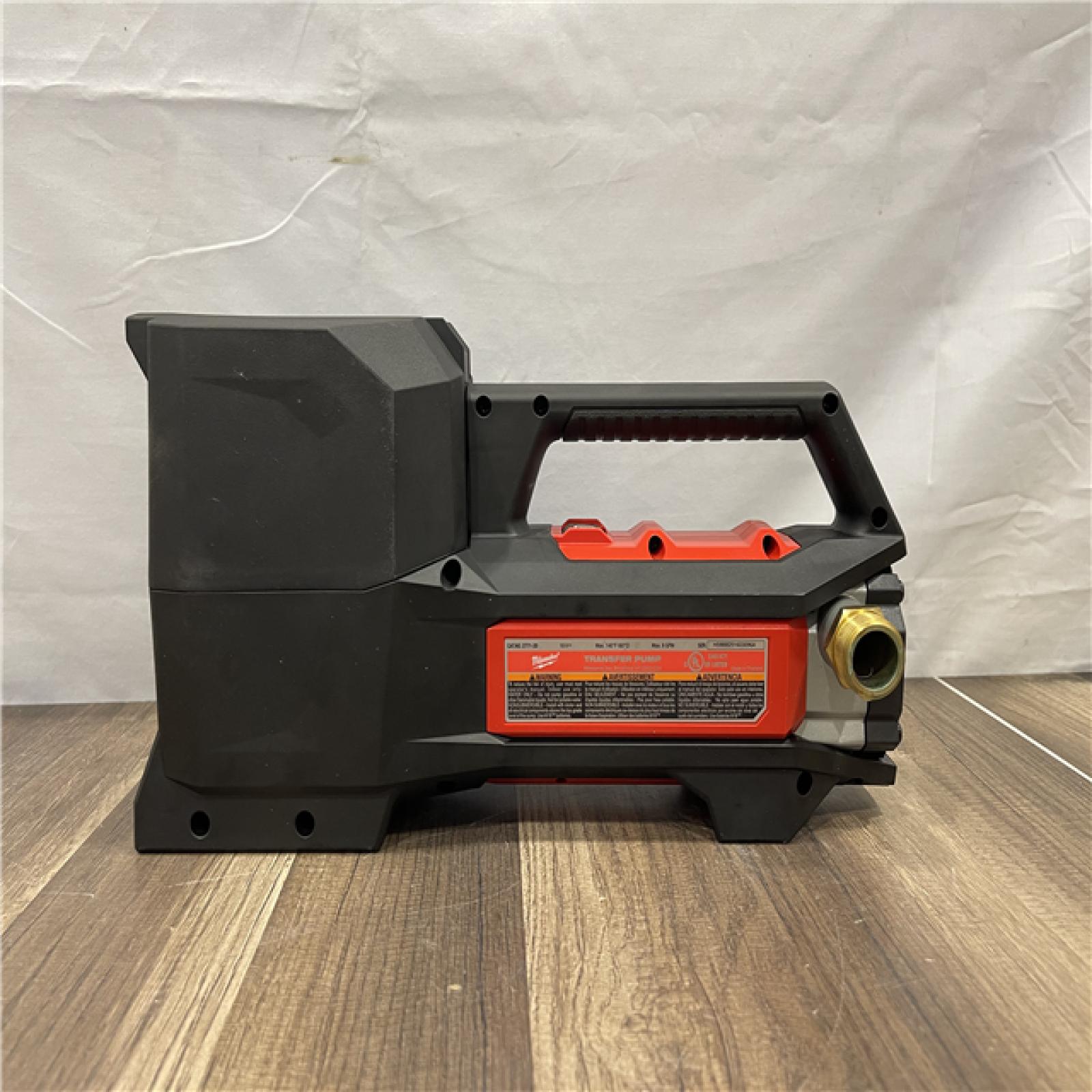AS-IS Milwaukee M18 18-Volt 1/4 HP Lithium-Ion Cordless Transfer Pump (Tool Only)