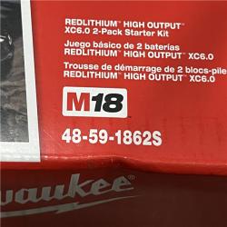 NEW - Milwaukee 18-Volt Lithium-Ion High Output Starter Kit