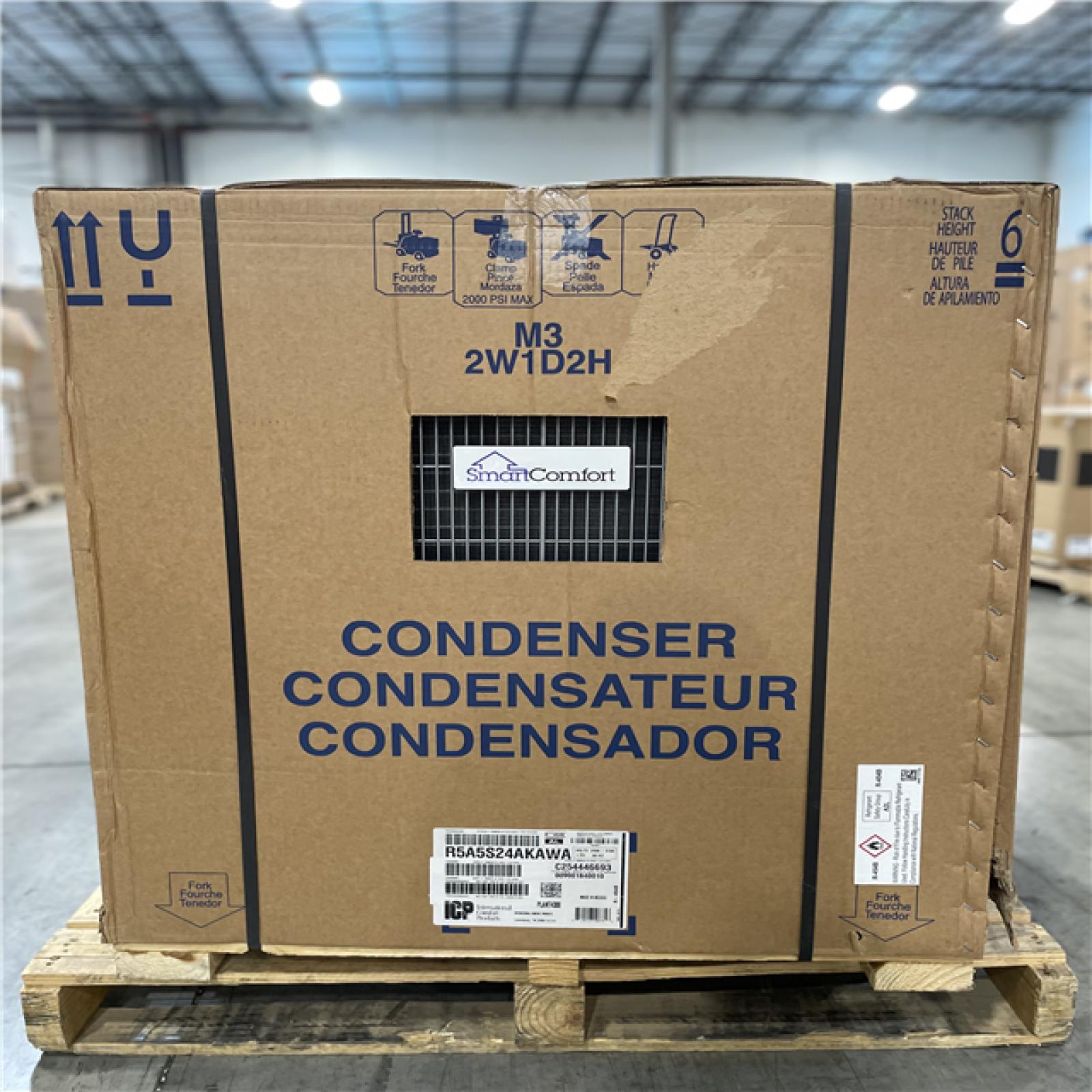 DALLAS LOCATION- AS-IS SMARTCOMFORT 2TON 14.3 SEER2 A/C UNIT