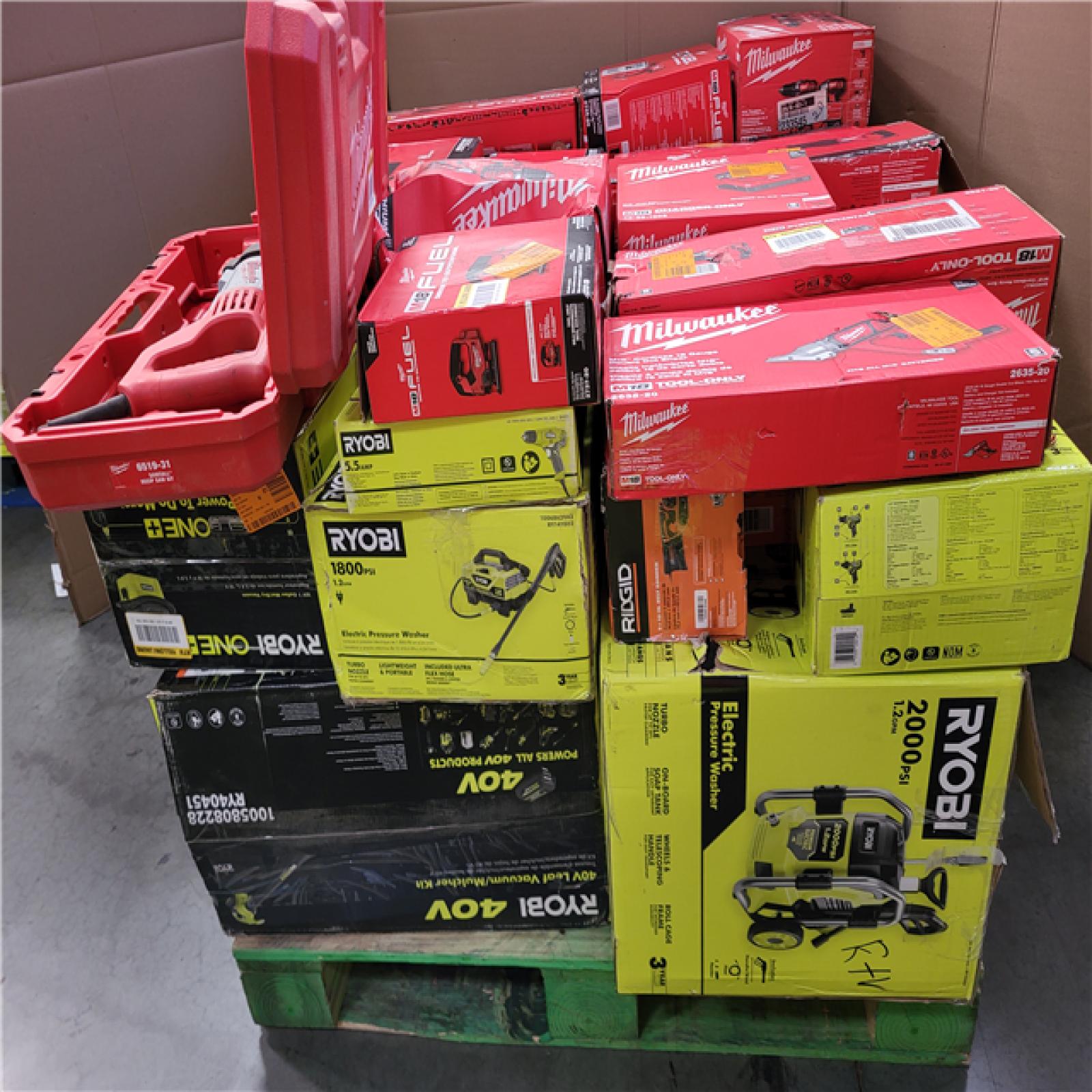 CALIFORNIA AS-IS TOOL PALLET